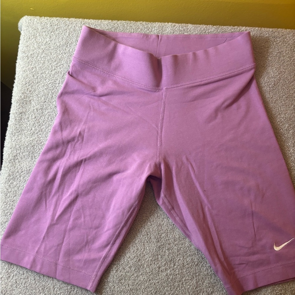Nike Women's Lavender Bike Shorts